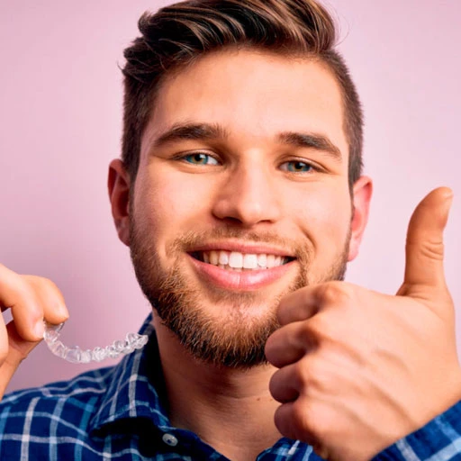 Tipo de ortodoncia invisible para adultos